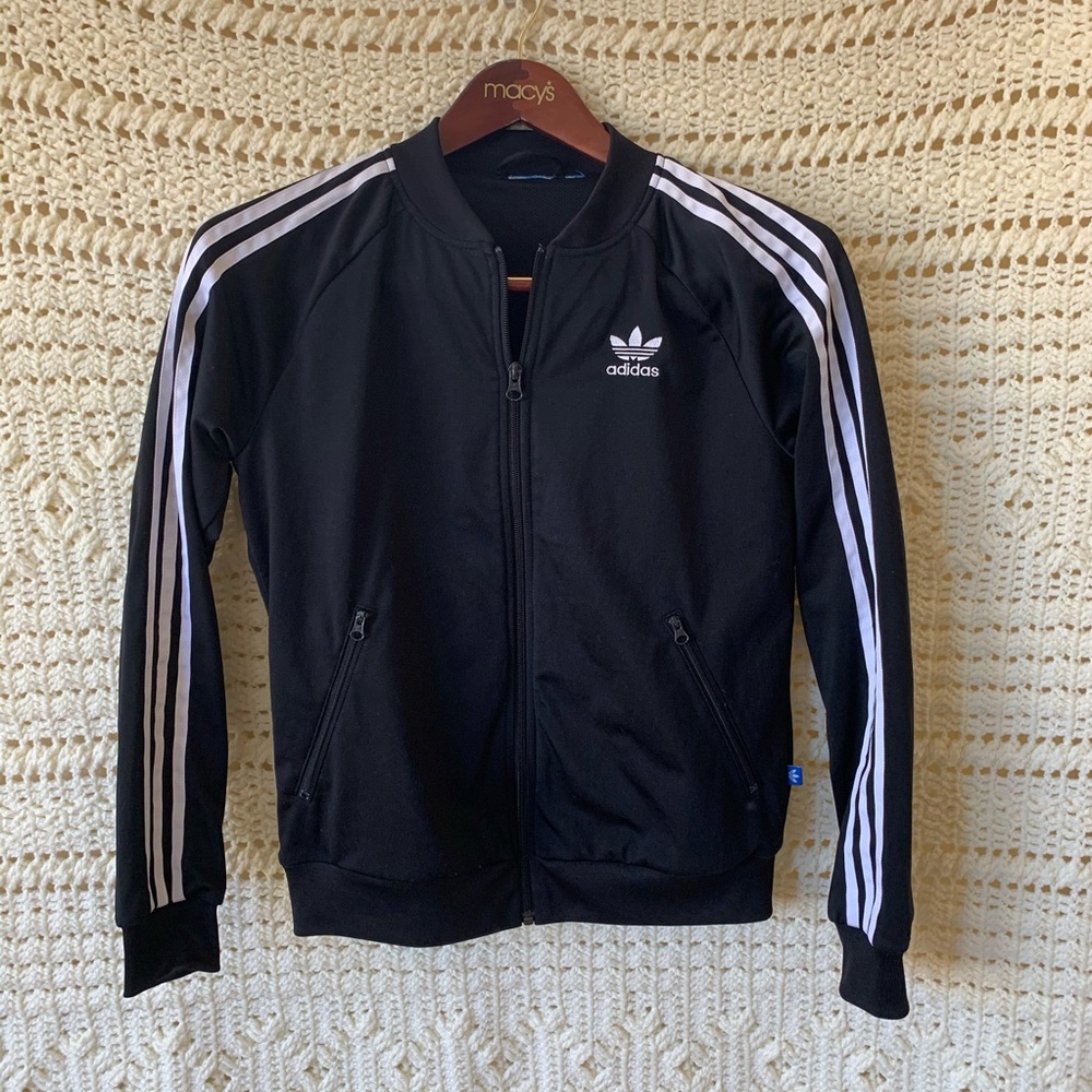 Black Adidas Track Jacket